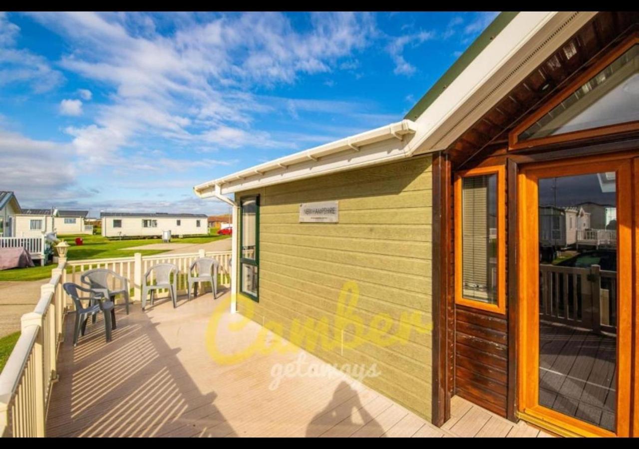Mp768 - Camber Sands Holiday Park - Huge Lodge - Small Dog Friendly - Sleeps 8 Eksteriør billede
